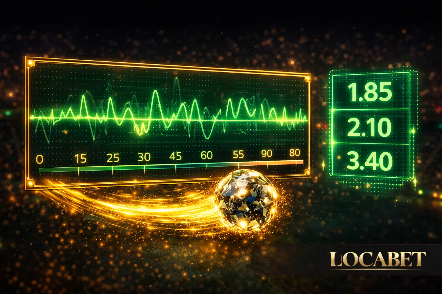Locabet canlı bahis oran dalgalanması